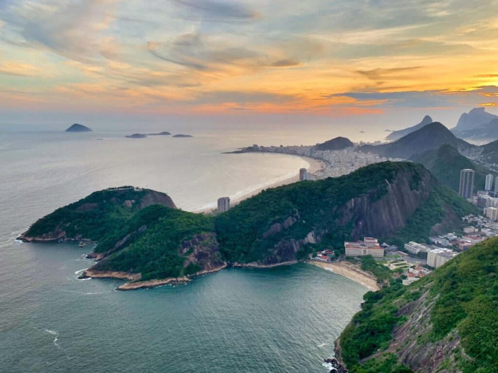 View from Sugarloaf Mountain in Rio